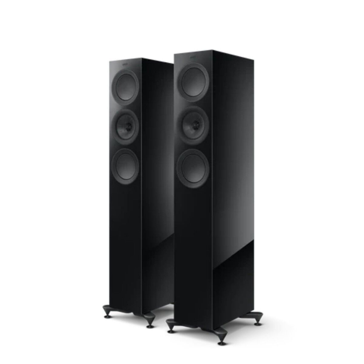 KEF R5 Meta Kule Tipi Hoparlör Gloss Black
