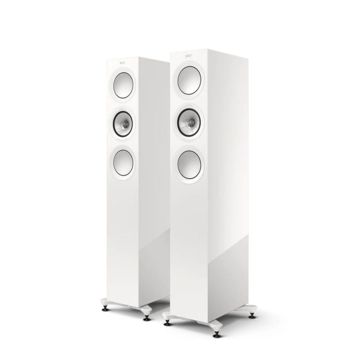 KEF R5 Meta Kule Tipi Hoparlör Gloss White