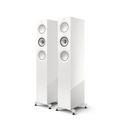 KEF R5 Meta Kule Tipi Hoparlör Gloss White