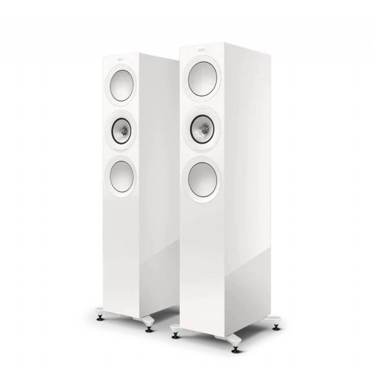 KEF R7 Meta Kule Tipi Hoparlör Gloss White