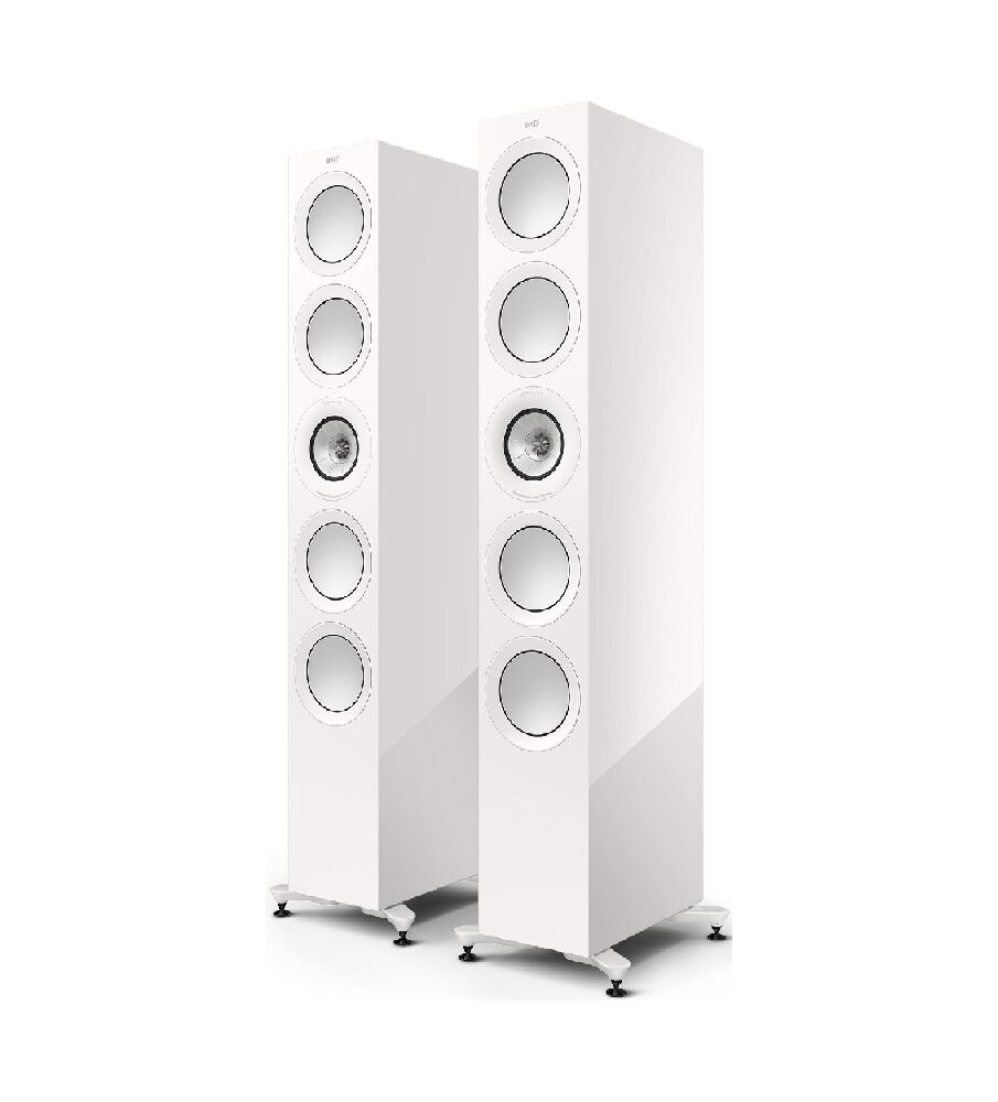 KEF R11 Meta Kule Tipi Hoparlör Gloss White