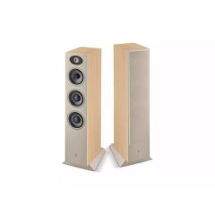 Focal Theva No2 Kule Tipi Hoparlör (Mağaza Teşhir Ürünü) Light Wood