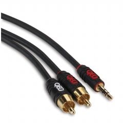 QED QE-5081 Profile Audio J2P 1 Metre RCA / 3.5mm Kablo