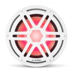 JL Audio M3-10IB-S-Gw-i-4 LED Sport White Marine Subwoofer