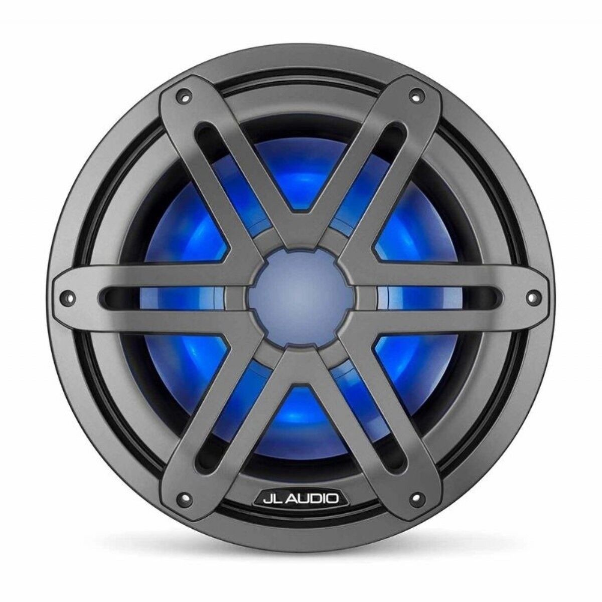 JL Audio M3-10IB-S-Gm-i-4 LED Sport Titanium Marine Subwoofer