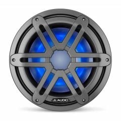 JL Audio M3-10IB-S-Gm-i-4 LED Sport Titanium Marine Subwoofer