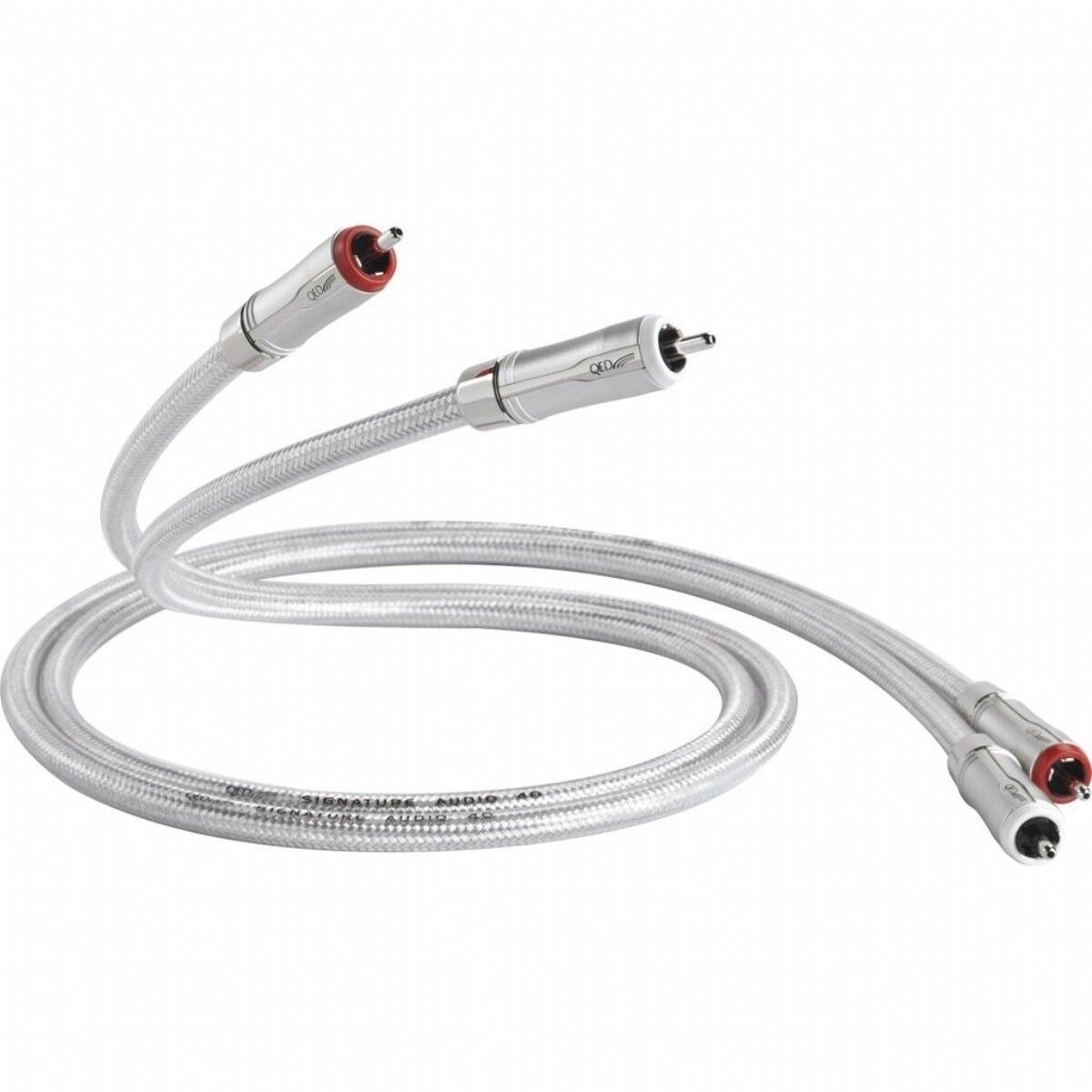 QED QE-2445 SIGNATURE AUDIO 40 RCA-RCA KABLO 1 Metre