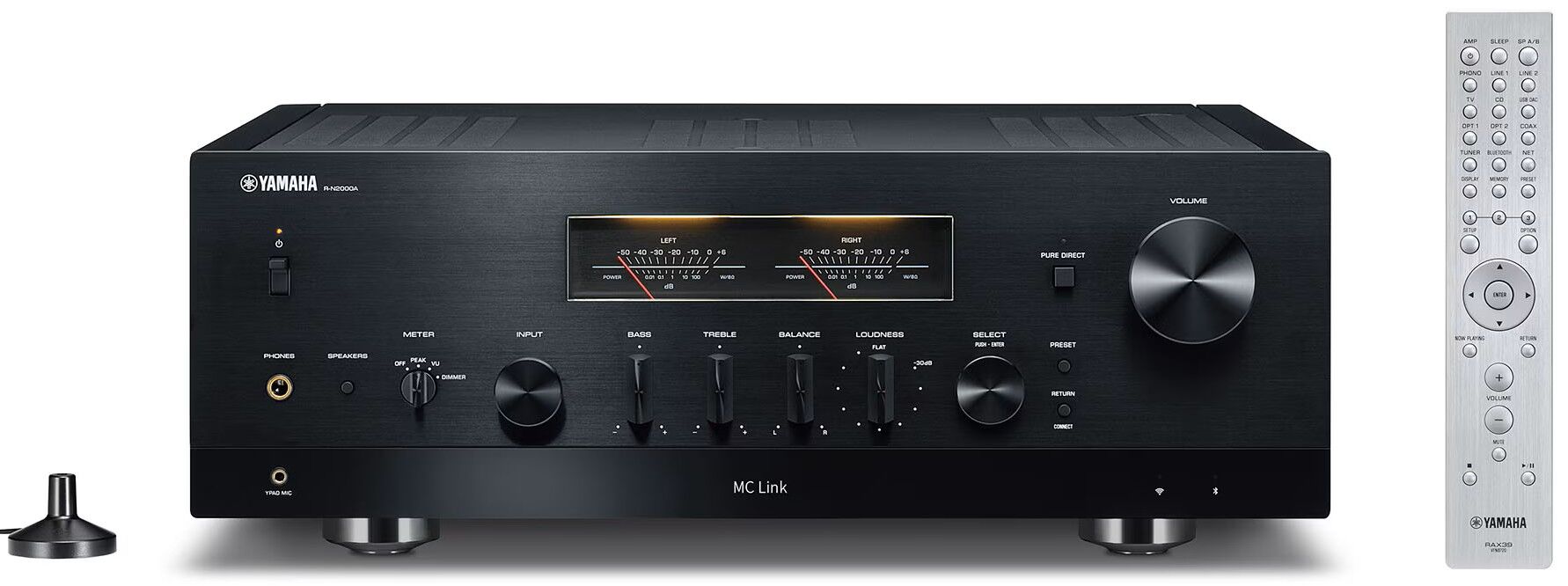 Yamaha R-N2000A Musiccast Network Stereo Receiver Black