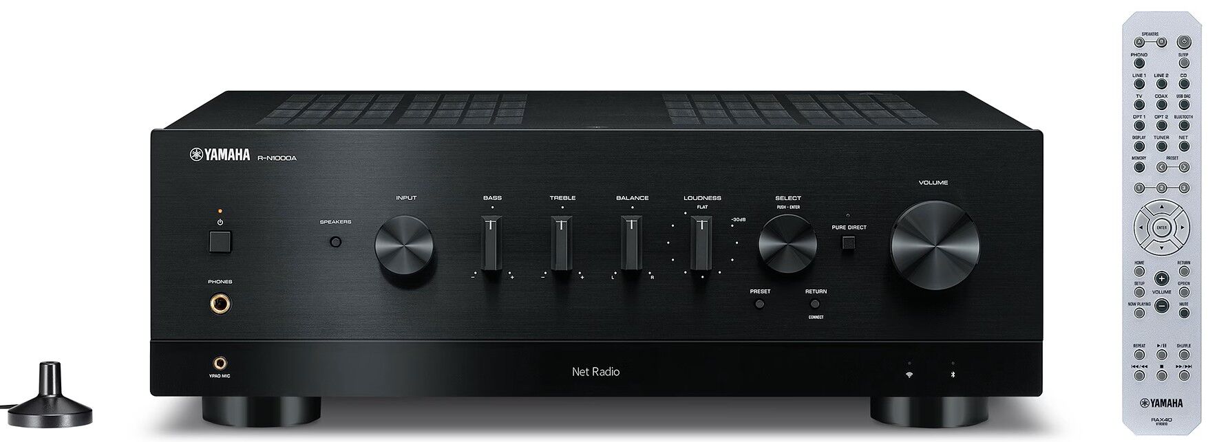 Yamaha R-N1000A Musiccast Network Stereo Receiver Black