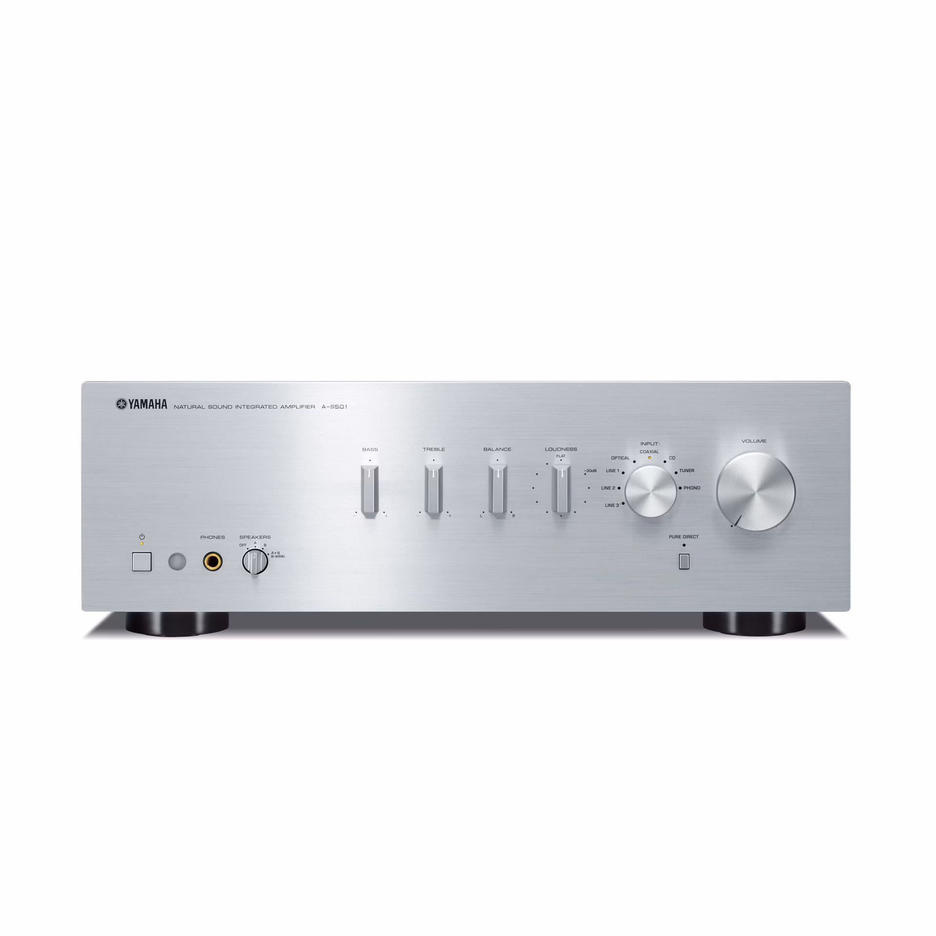 Yamaha AS 501 Entegre Amfi Silver