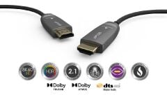 QED QE-6185 PERFORMANCE OPTICAL HDMI LSZH 30 Metre