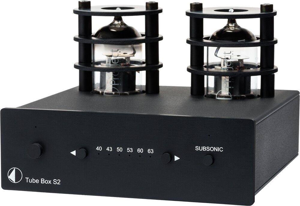 Pro-Ject Tube Box S2 Pikap Pre Amplisi Black