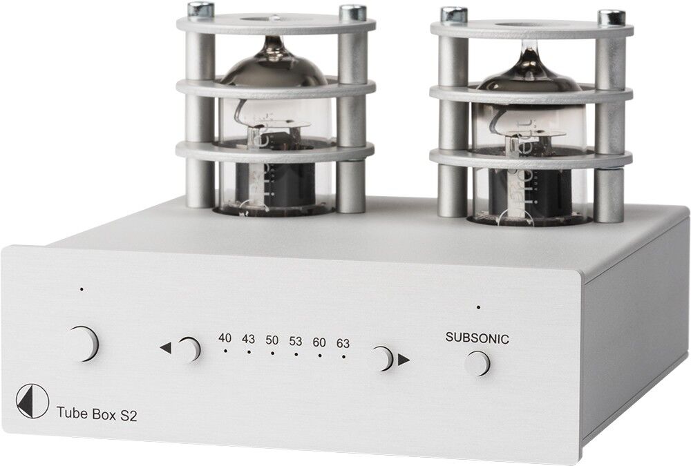Pro-Ject Tube Box S2 Pikap Pre Amplisi Silver