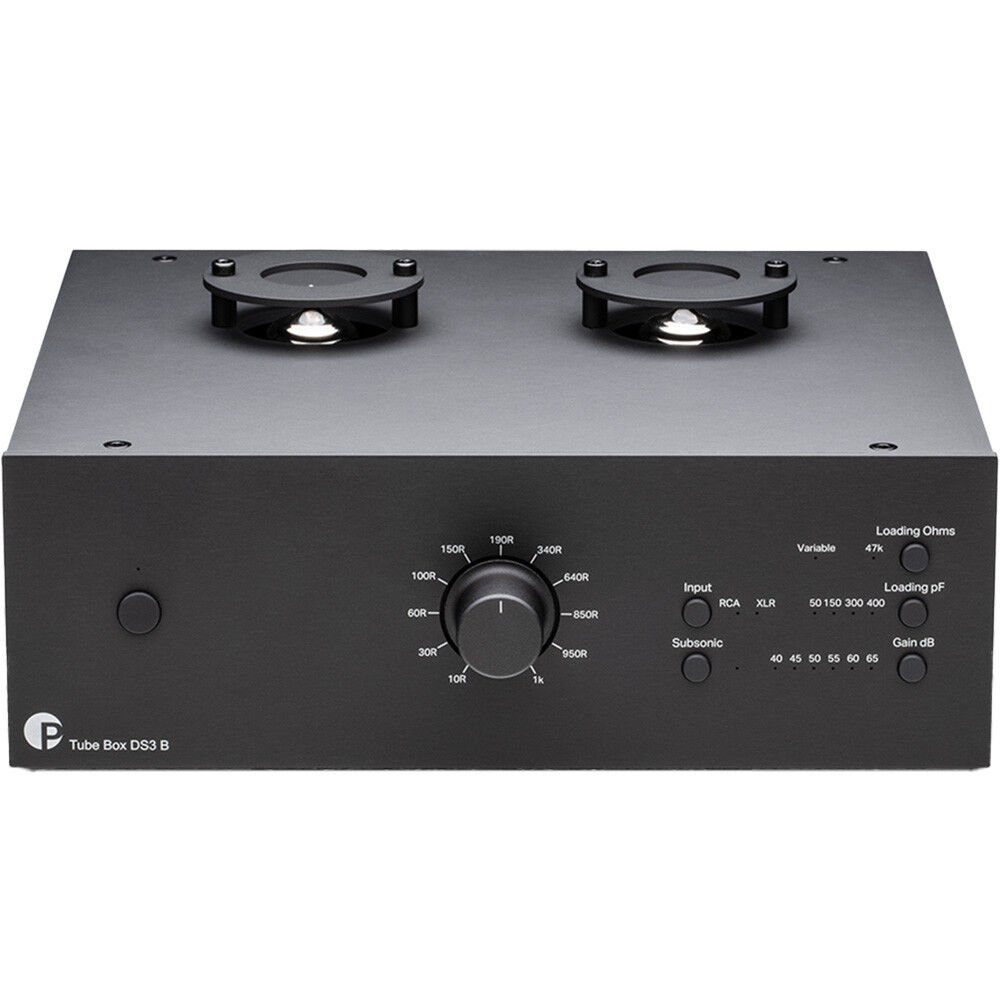 Pro-Ject Tube Box DS3 B Pikap Pre Amplisi Black