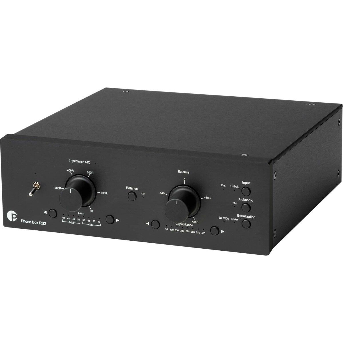 Pro-Ject Phono Box RS Pikap Pre Amplisi Black