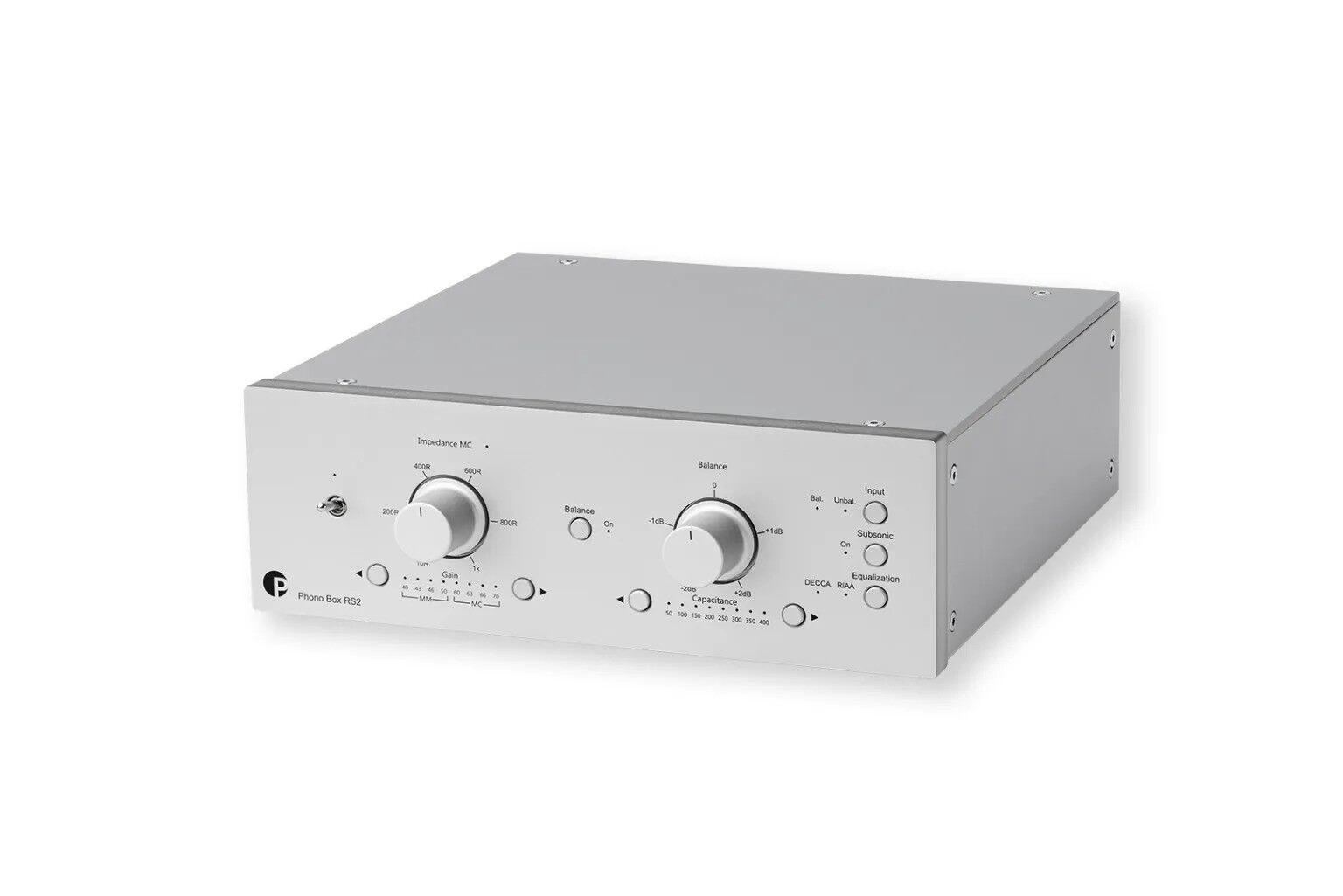 Pro-Ject Phono Box RS Pikap Pre Amplisi Silver