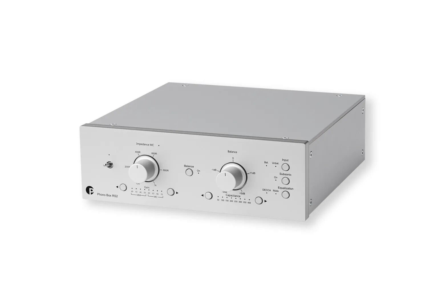 Pro-Ject Phono Box RS2 Pikap Pre Amplisi Silver