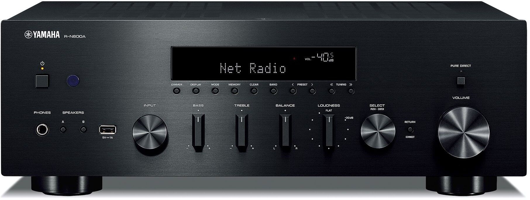 Yamaha R-N600A Musiccast Network Stereo Receiver