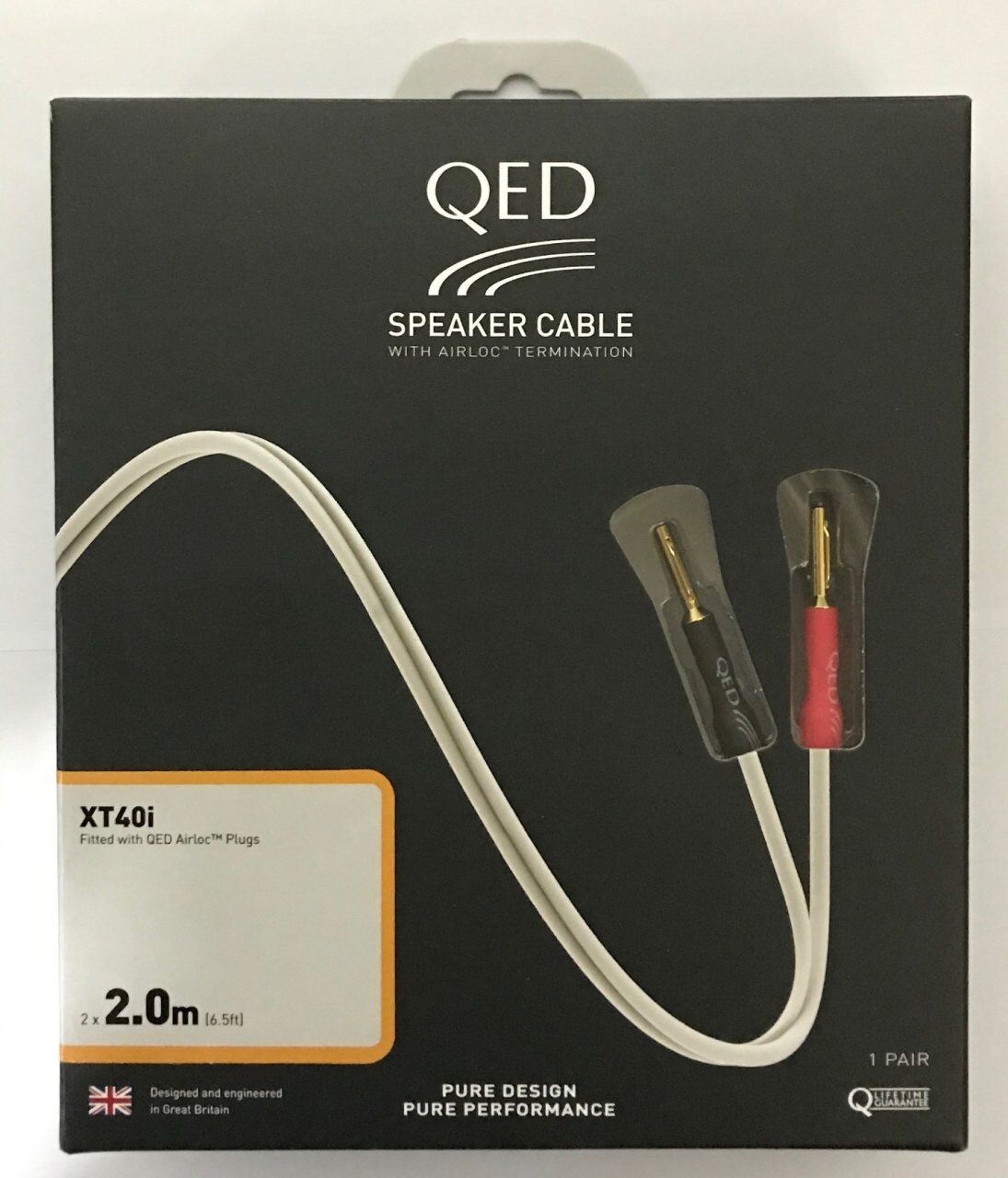 QED Reference XT-40i 2x 4,0 mm² Hoparlör Kablosu 2 Metre