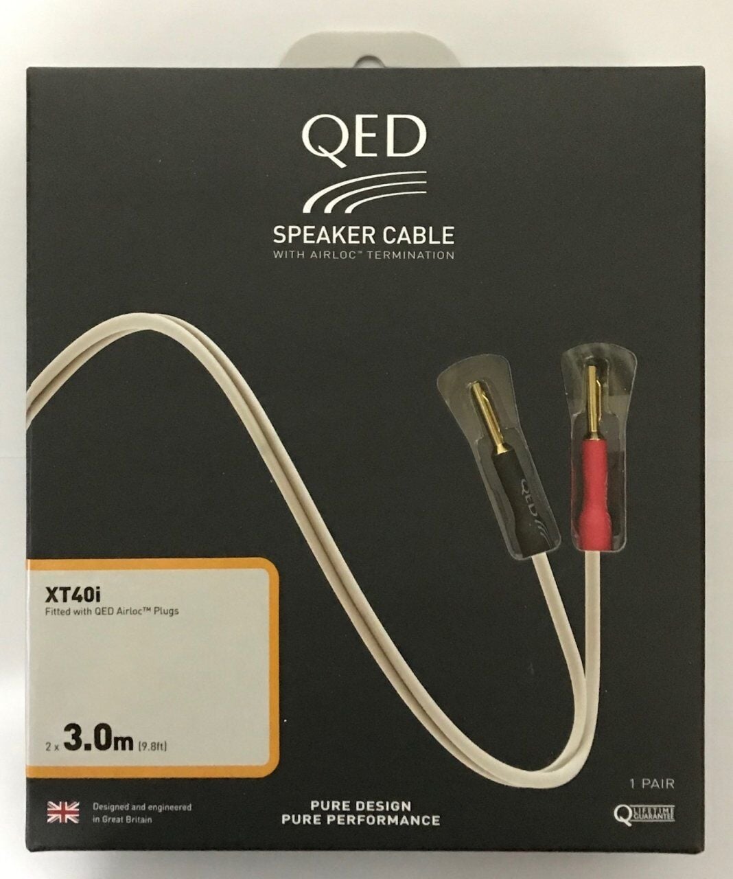 QED Reference XT-40i 2x 4,0 mm² Hoparlör Kablosu 3 Metre