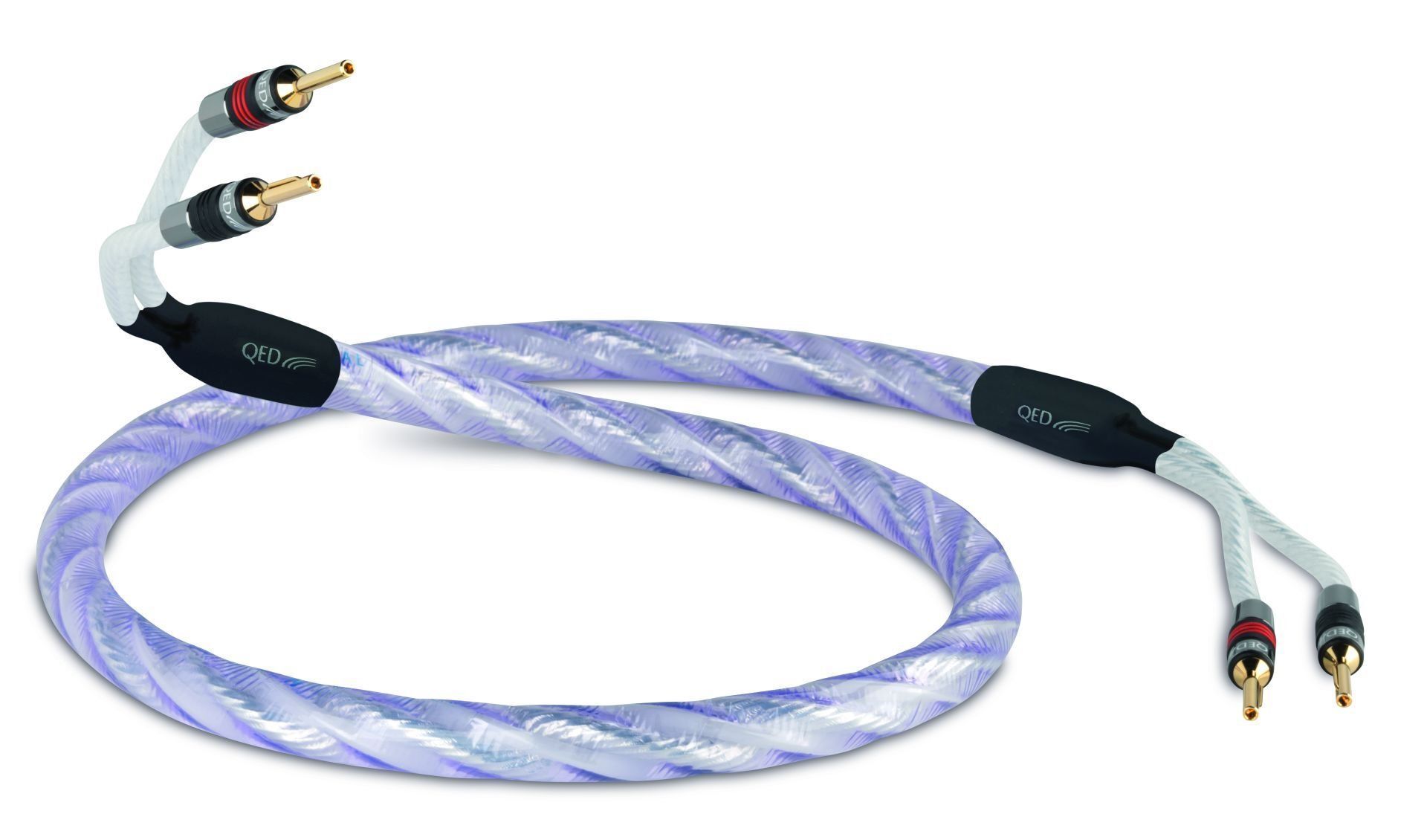 QED Genesis Silver Spiral Hoparlör Kablosu
