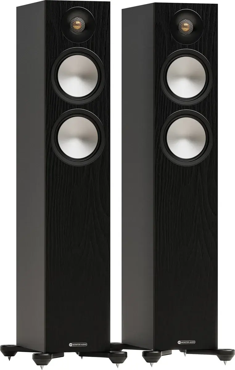 Monitor Audio Bronze 300 7G Kule Tipi Hoparlör Black