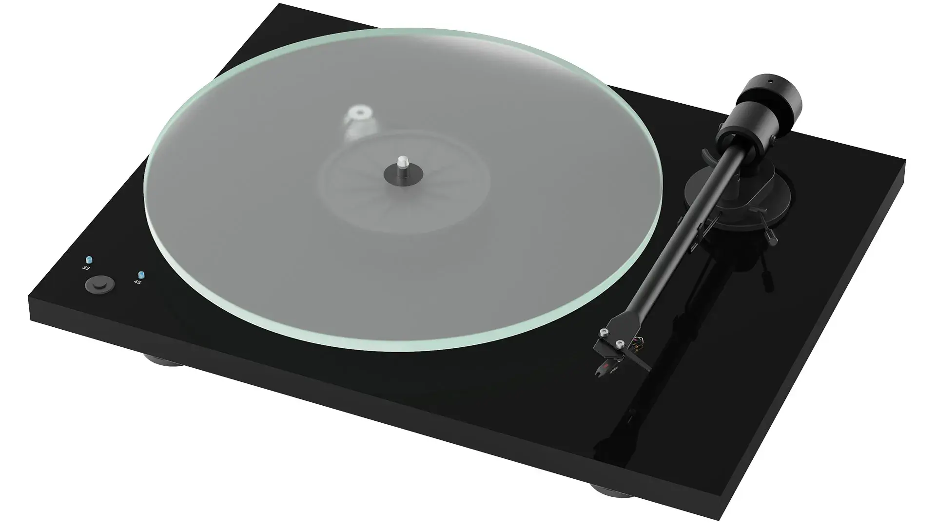Pro-Ject T1 Phono SB Pikap (OM5e) High Gloss Black (Mağaza Teşhir Ürünü)