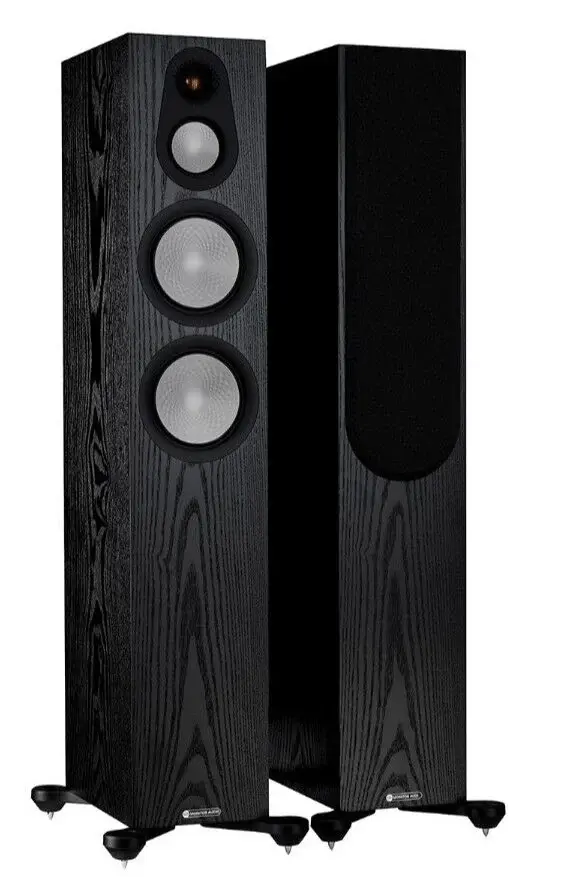 Monitor Audio Silver 300 7G Kule Tipi Hoparlör Black Oak
