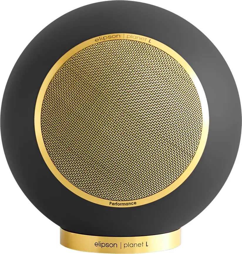 Elipson Planet L Performance 2.0 Hoparlör Matte Black - Gold