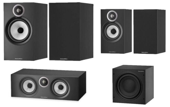 Bowers & Wilkins 600 S3 Serisi 5.1 Ev Sinema Hoparlör Sistemi V3