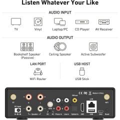 Arylic H50 Wireless Stereo Amplifier