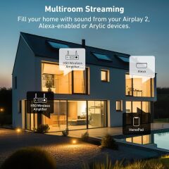Arylic H50 Wireless Stereo Amplifier