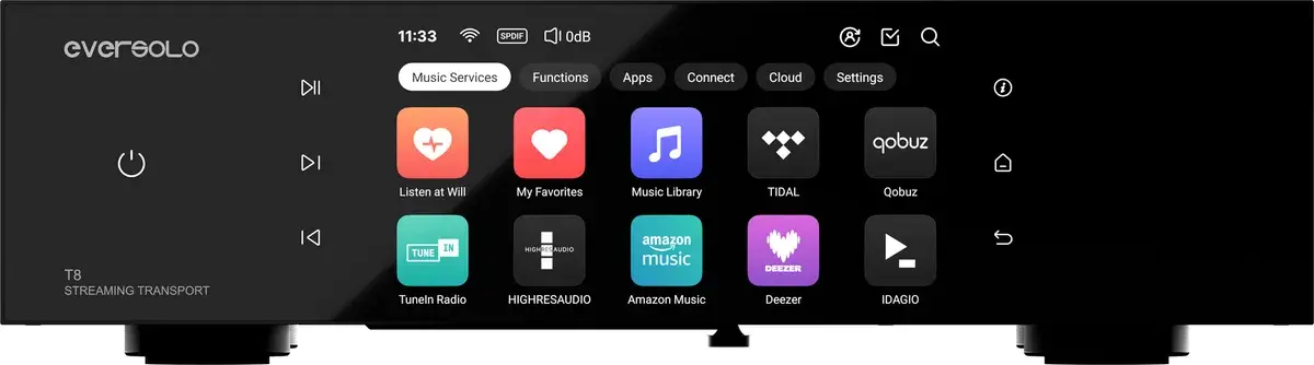 Eversolo T8 Streaming Transport