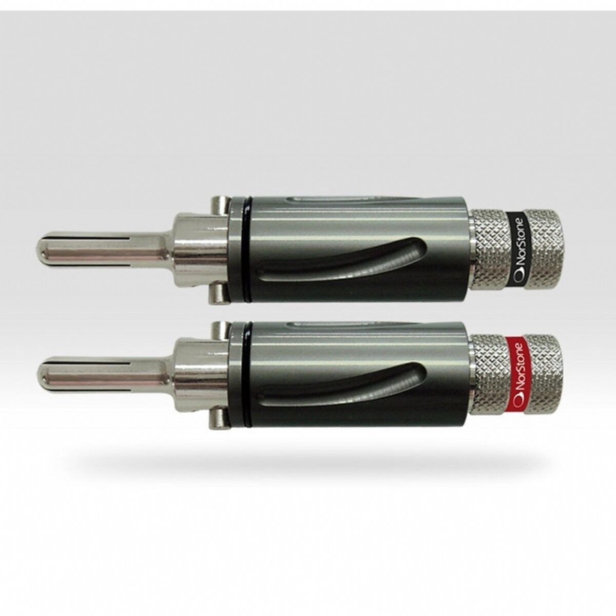 NorStone Silver BLS500 Banana Plugs (4'lü Takım)