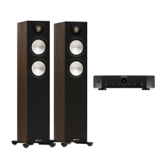Monitor Audio & Marantz Evde Stadyum Deneyimi Paketi - Cuatro | Hi-Fi Kule Tipi Hoparlör Sistemi