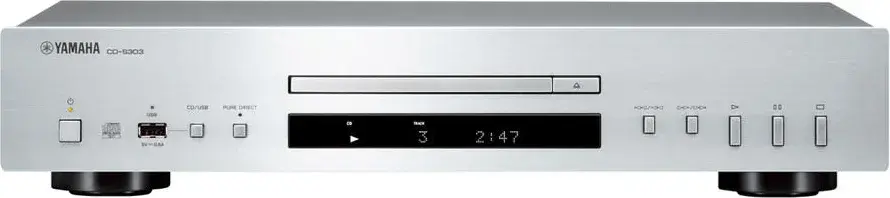 Yamaha CD-S303 CD Player Silver
