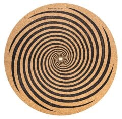 Audio Anatomy - Spiral Slipmat (Cork Diameter)