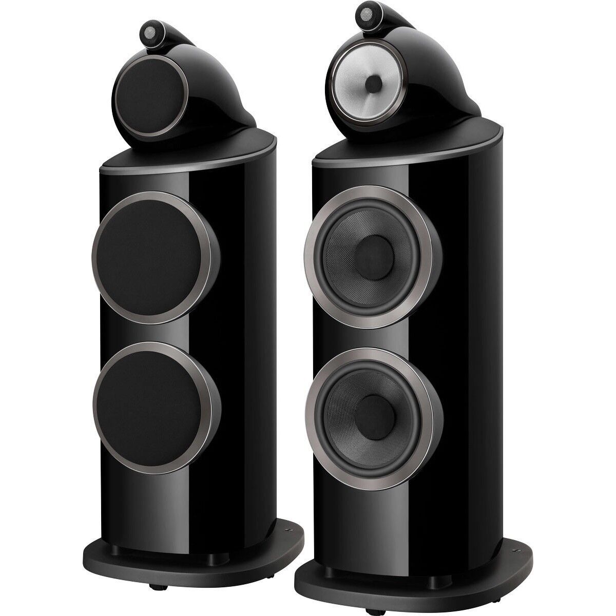 Bowers  Wilkins 801 D4 Kule Tipi Hoparlör Gloss Black