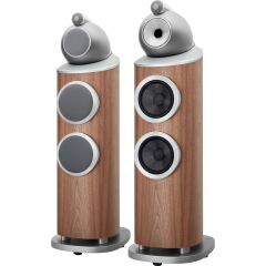 Bowers  Wilkins 803 D4 Kule Tipi Hoparlör Satine Walnut