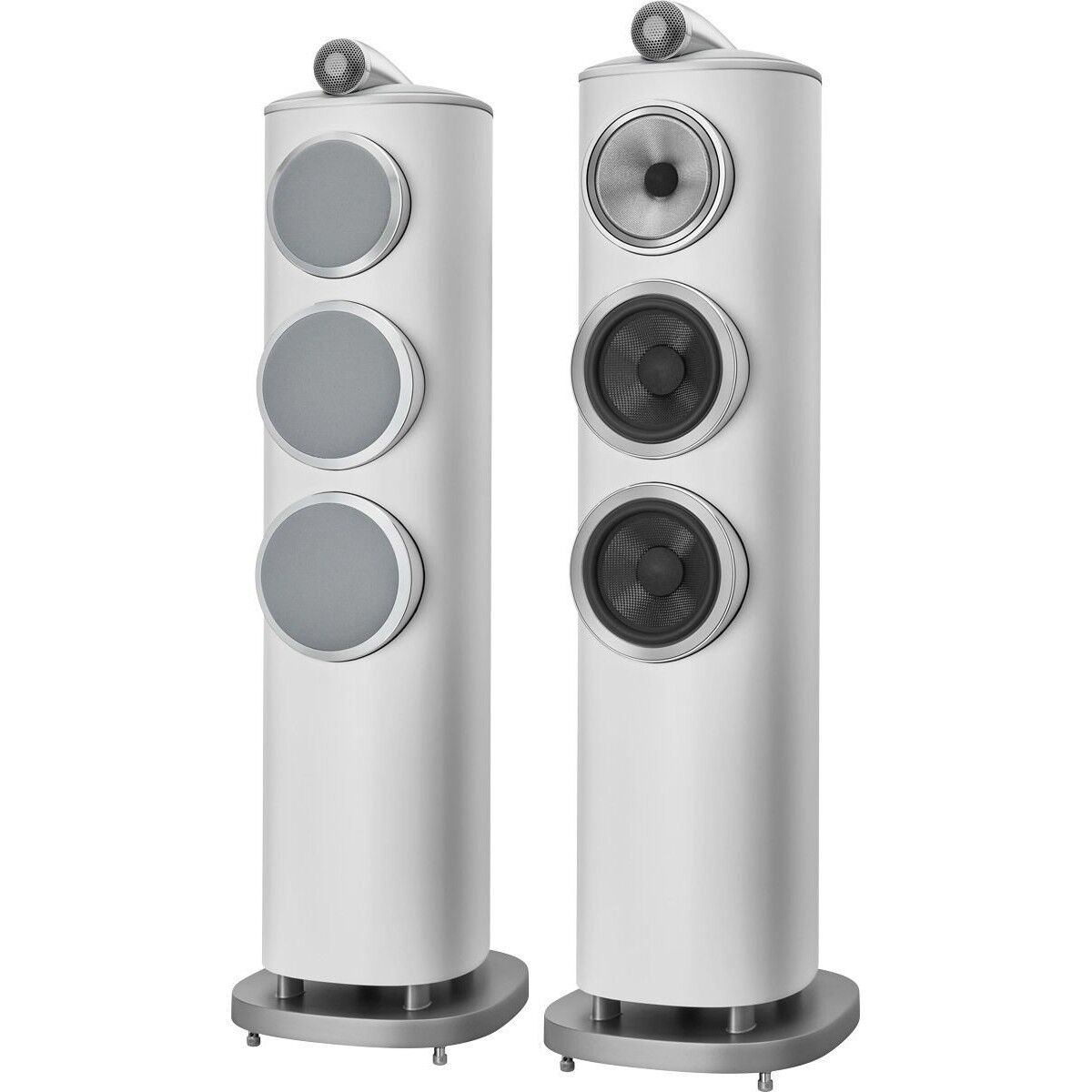Bowers  Wilkins 804 D4 Kule Tipi Hoparlör White