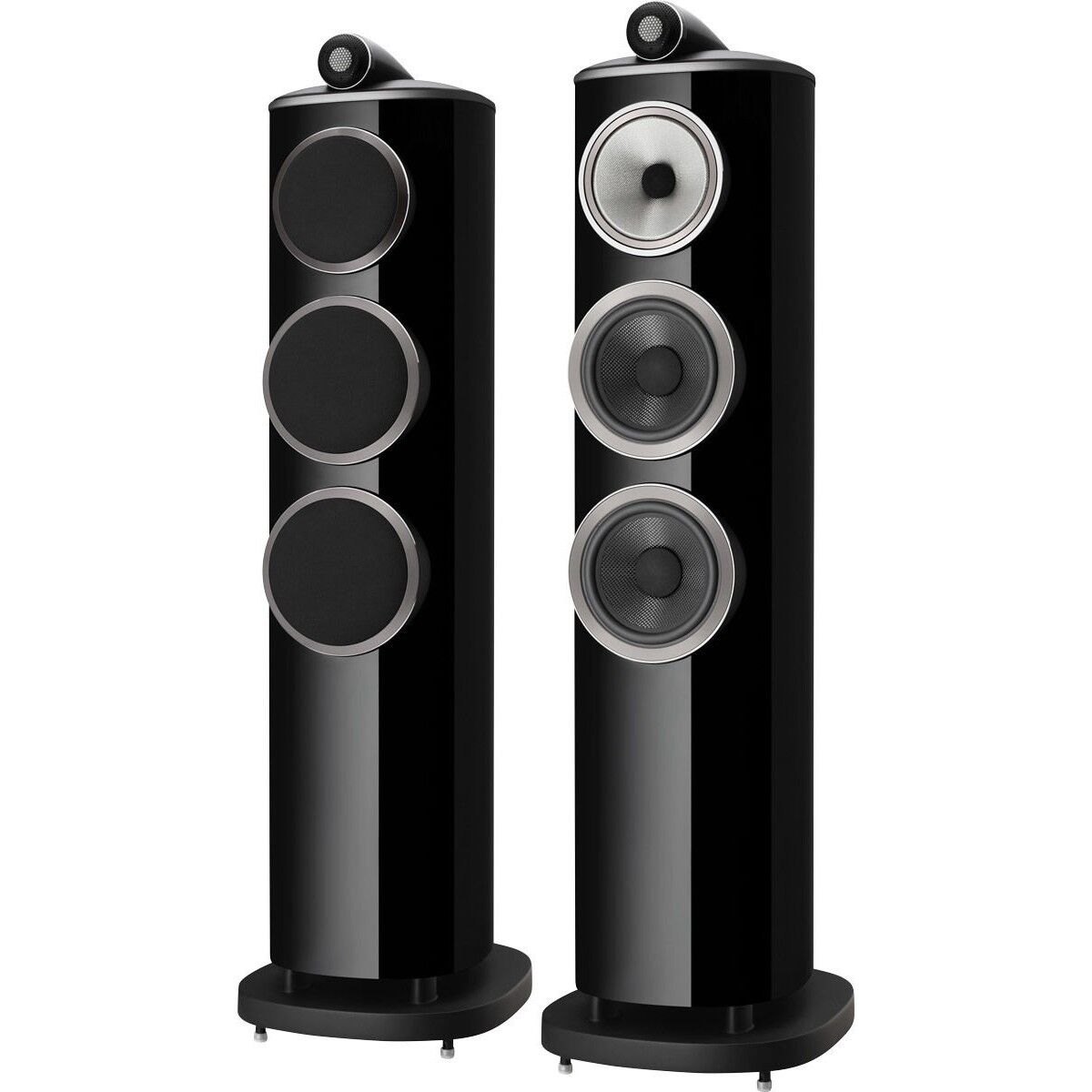 Bowers  Wilkins 804 D4 Kule Tipi Hoparlör Gloss Black