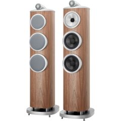 Bowers  Wilkins 804 D4 Kule Tipi Hoparlör Satine Walnut