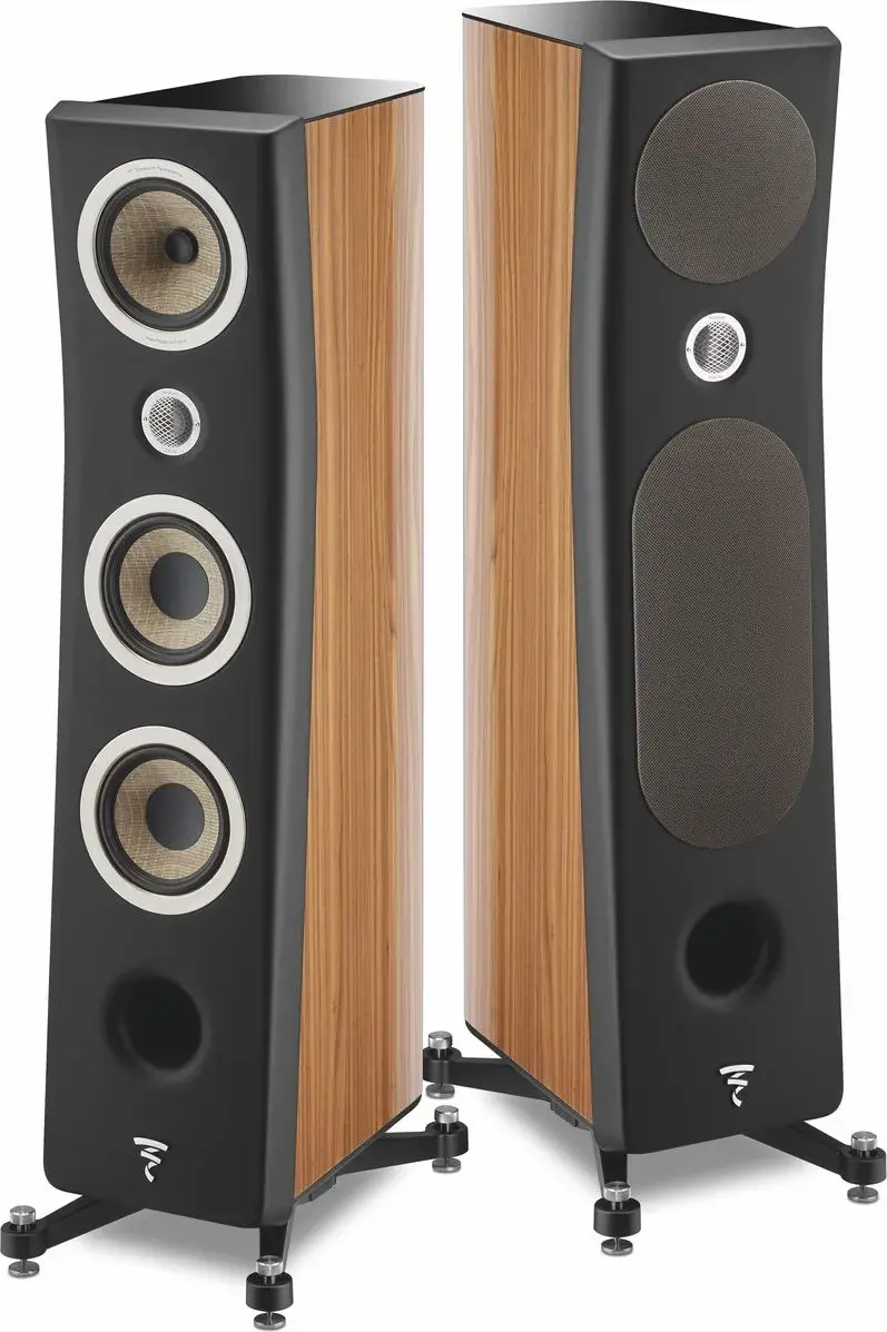 Focal Kanta No2 Kule Tipi Hoparlör WALNUT HG BLACK MAT