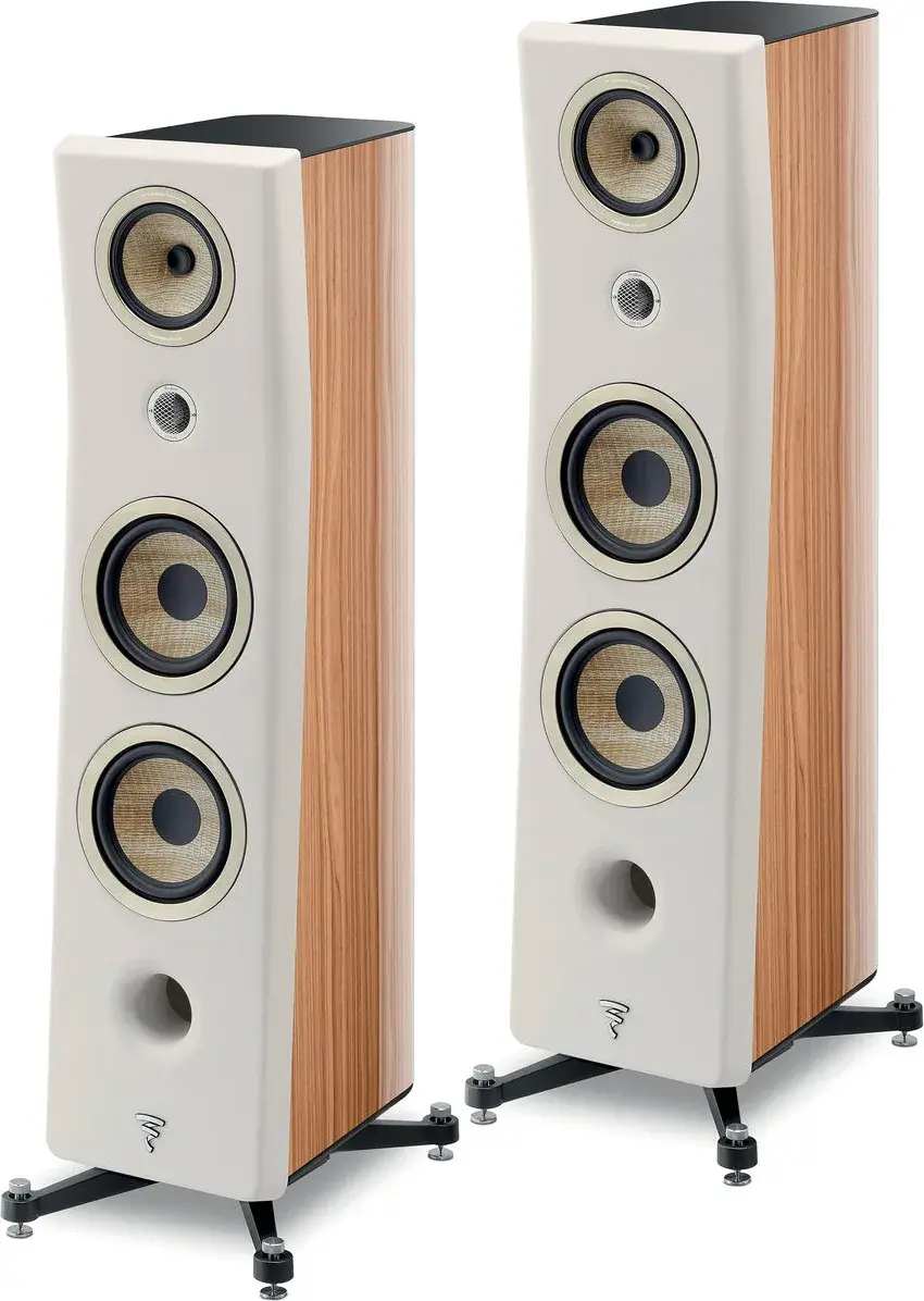 Focal Kanta No3 Kule Tipi Hoparlör WALNUT HG IVORY MAT