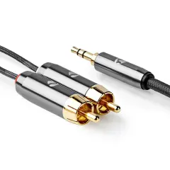 Nedis Profigold 3.5mm - RCA Kablo (1 Metre)