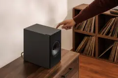 KEF Coda W Kablosuz Raf Tipi Aktif Hoparlör Koyu Titanyum