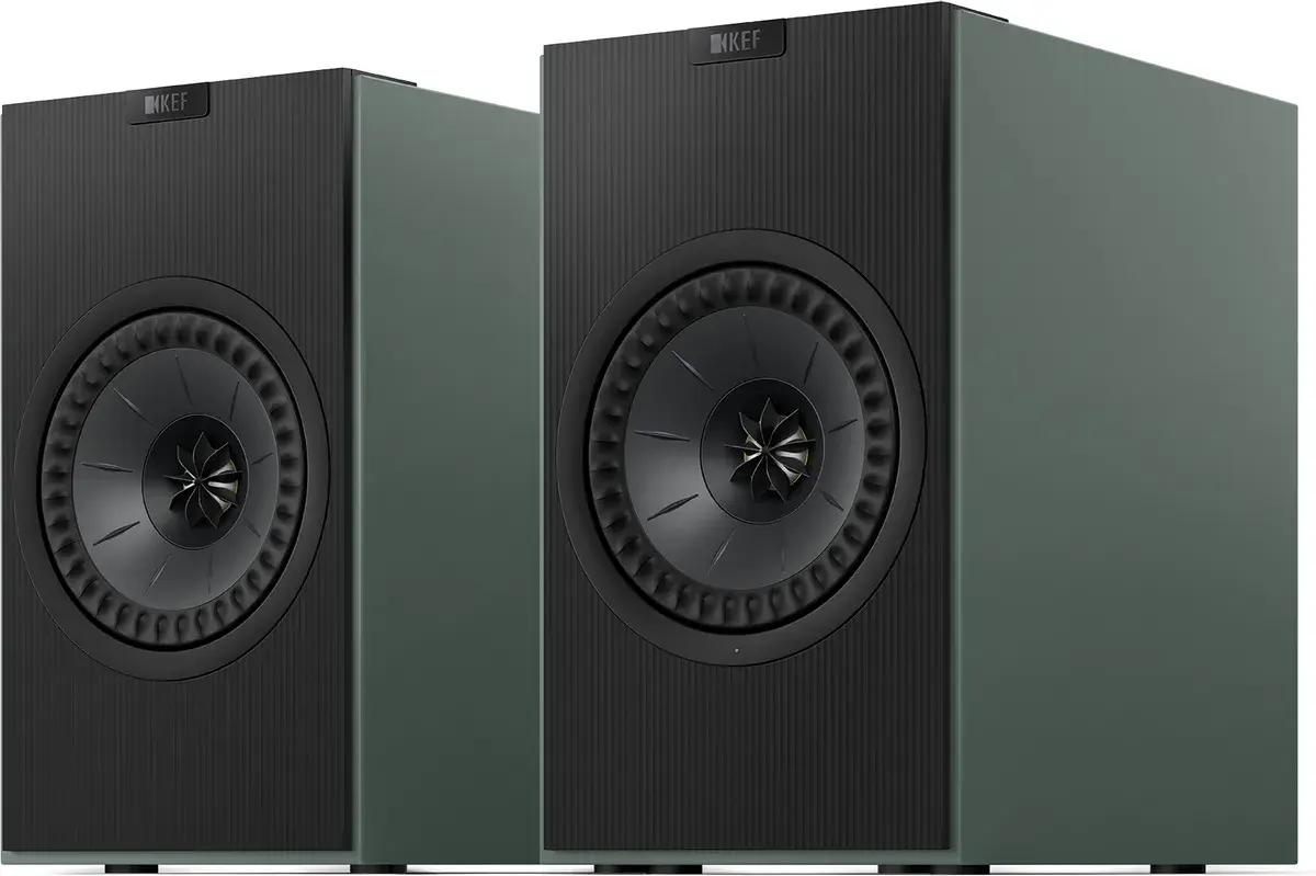KEF Coda W Kablosuz Raf Tipi Aktif Hoparlör Yosun Yeşili
