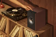 KEF Coda W Kablosuz Raf Tipi Aktif Hoparlör Nostaljik Bordo