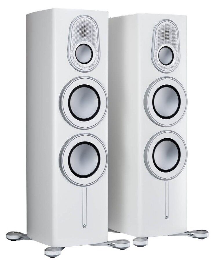 Monitor Audio Platinum 300 3G Kule Tipi Hoparlör Pure Satin White