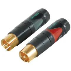 Neutrik NF2C-B/2 RCA Konnektör